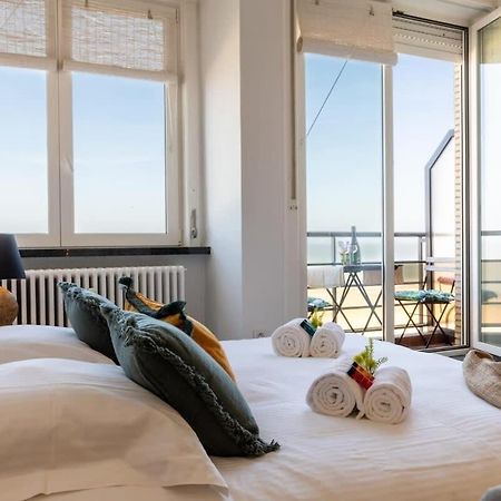 Huswell - Beautiful Spacious Studio With Frontal Sea View Knokke-Heist Luaran gambar