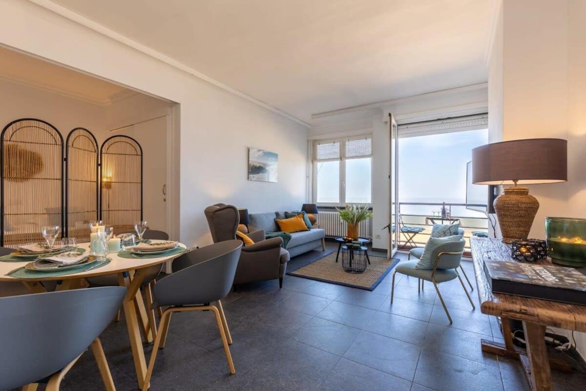 Huswell - Beautiful Spacious Studio With Frontal Sea View Knokke-Heist Luaran gambar