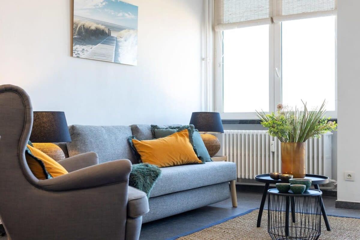 Huswell - Beautiful Spacious Studio With Frontal Sea View Knokke-Heist Luaran gambar